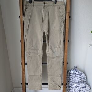 Zara Men's Tan Chino Pants - Size 30